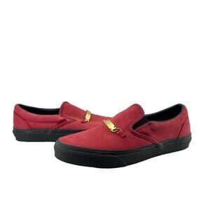 Vans Classic Slip On Vans Id Chili Pepper Skate Shoes Size Men's 6 Women's 7.5